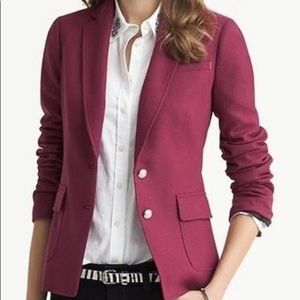 Banana Republic wool blend hacking jacket.